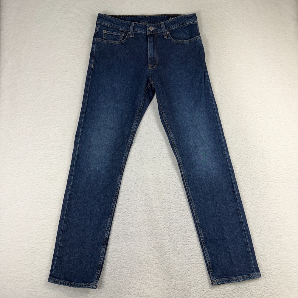 Bonobos Jeans Mens 32x32 (Fits 31x30) Blue Slim Fit Med Wash Stretch Denim